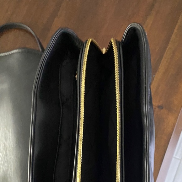 Michael Kors Black Quilted Backpack with Gold Accents main image 4